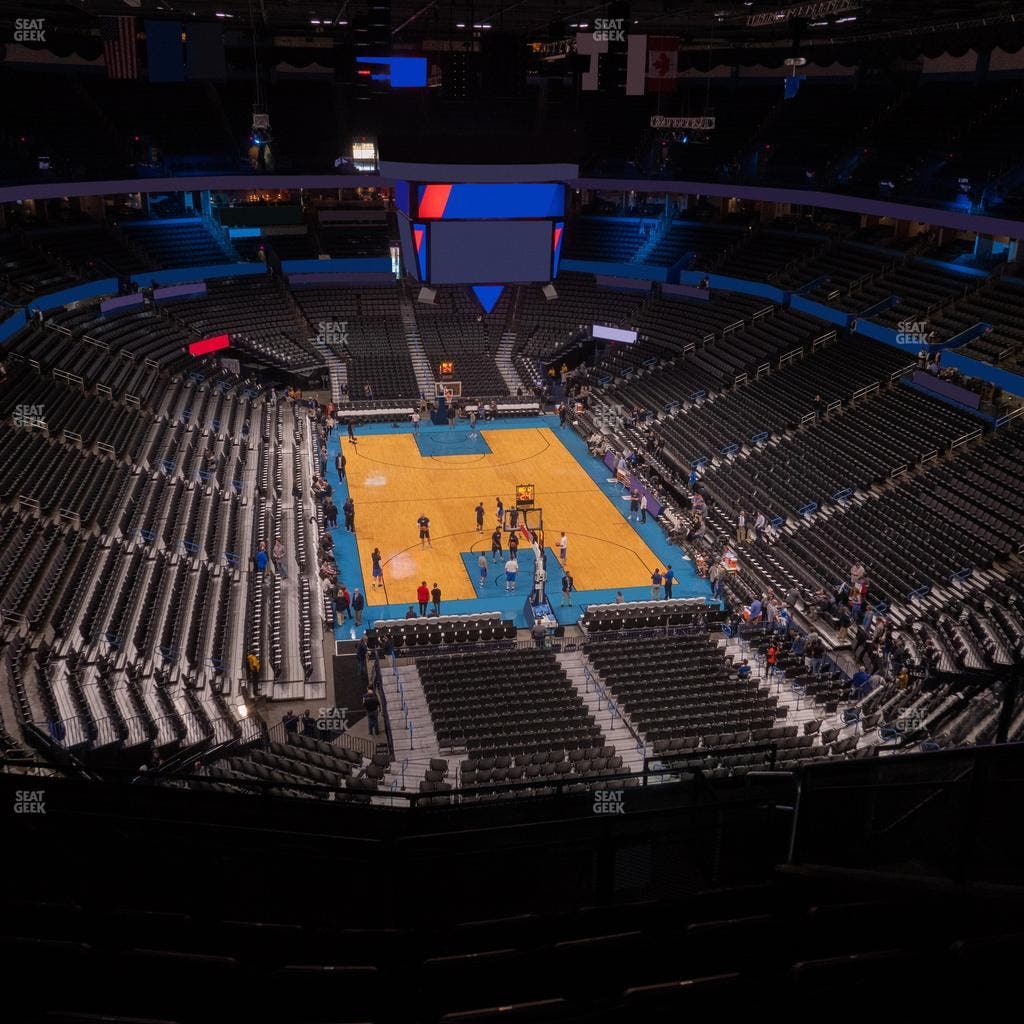 Paycom Center - Section 302 Seat View