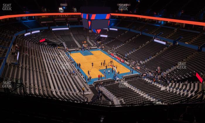 Paycom Center - Section 303 Seat View