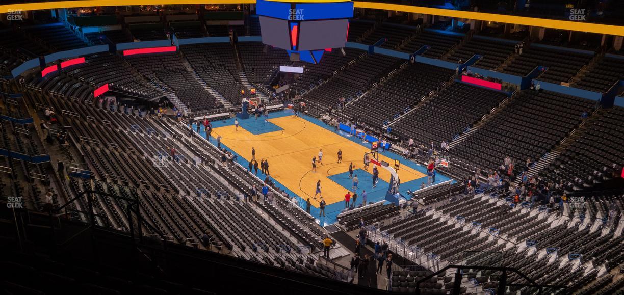 Paycom Center - Section 304 Seat View