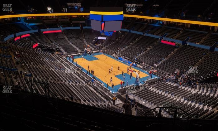 Paycom Center - Section 304 Seat View