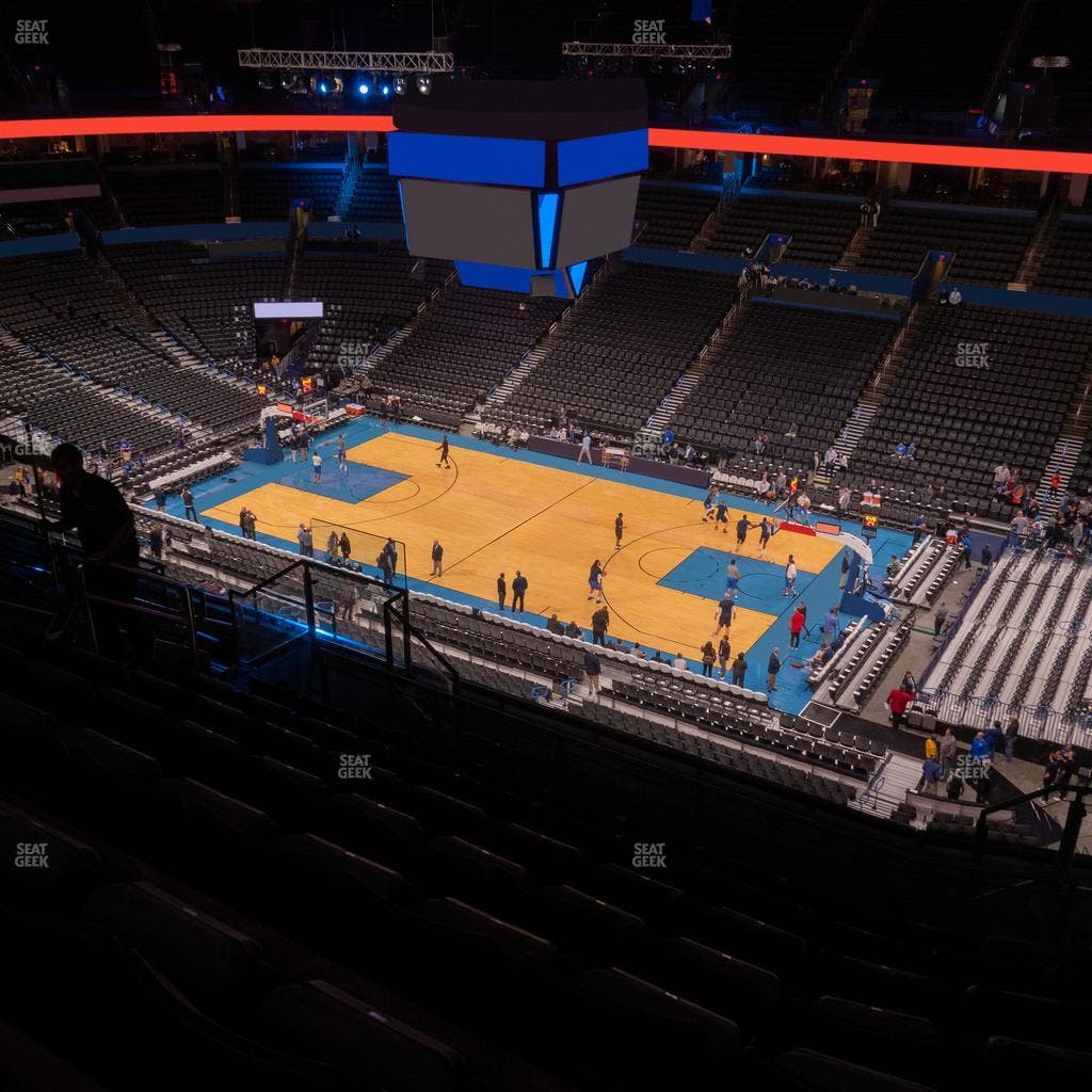 Paycom Center - Section 306 Seat View