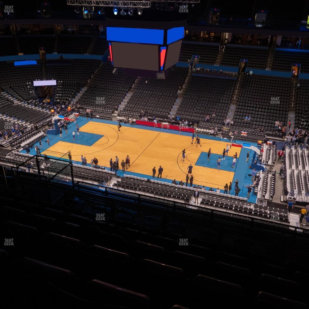 Paycom Center - Section 307 Seat View