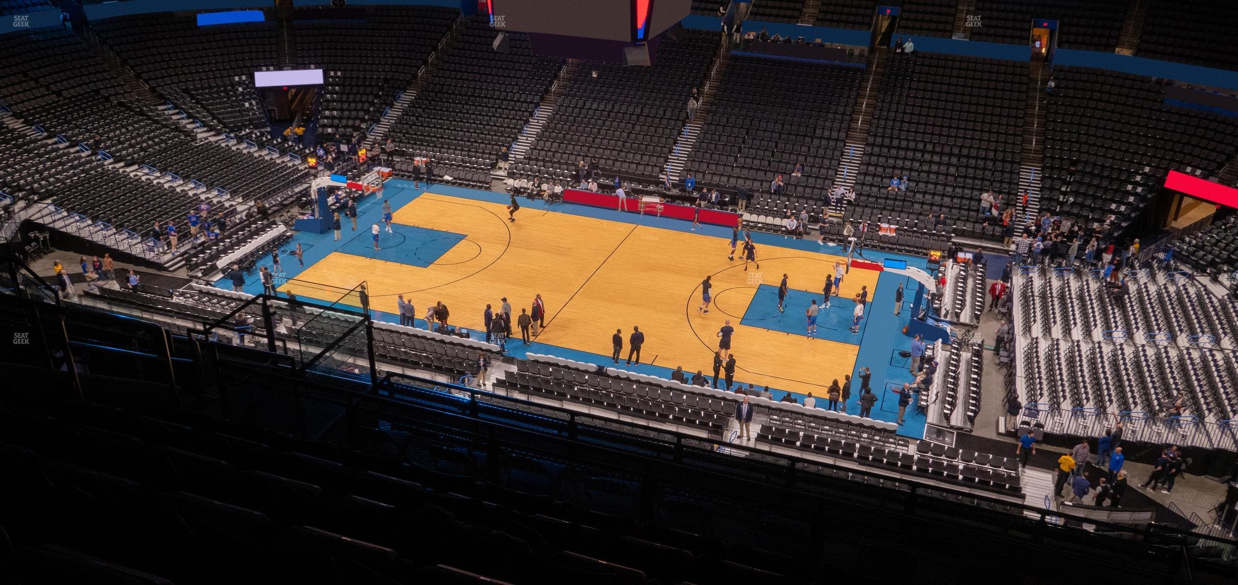 Paycom Center - Section 307 Seat View