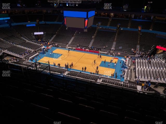 Paycom Center - Section 307 Seat View