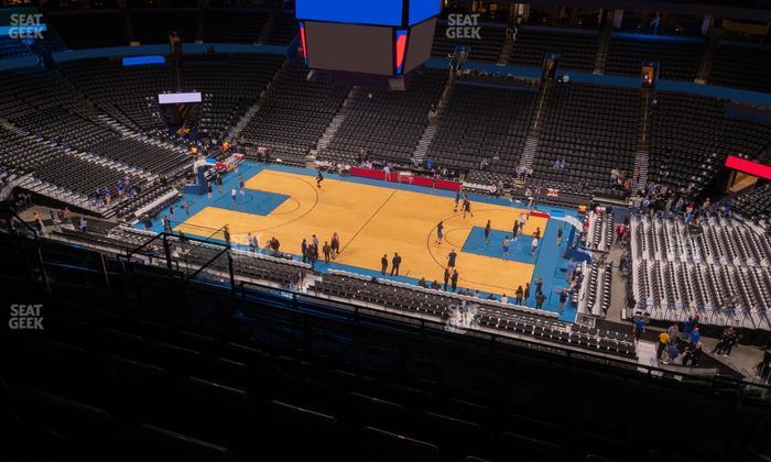 Paycom Center - Section 307 Seat View