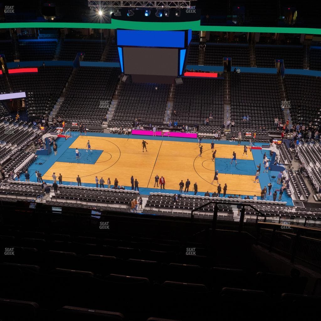 Paycom Center - Section 308 Seat View