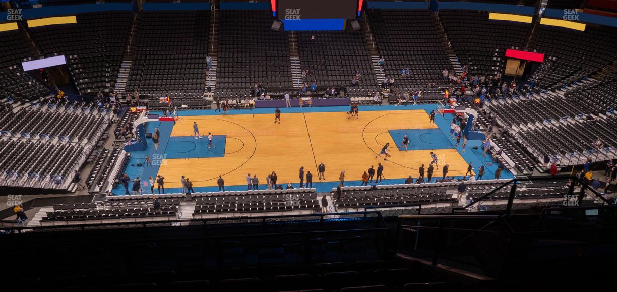 Paycom Center - Section 309 Seat View