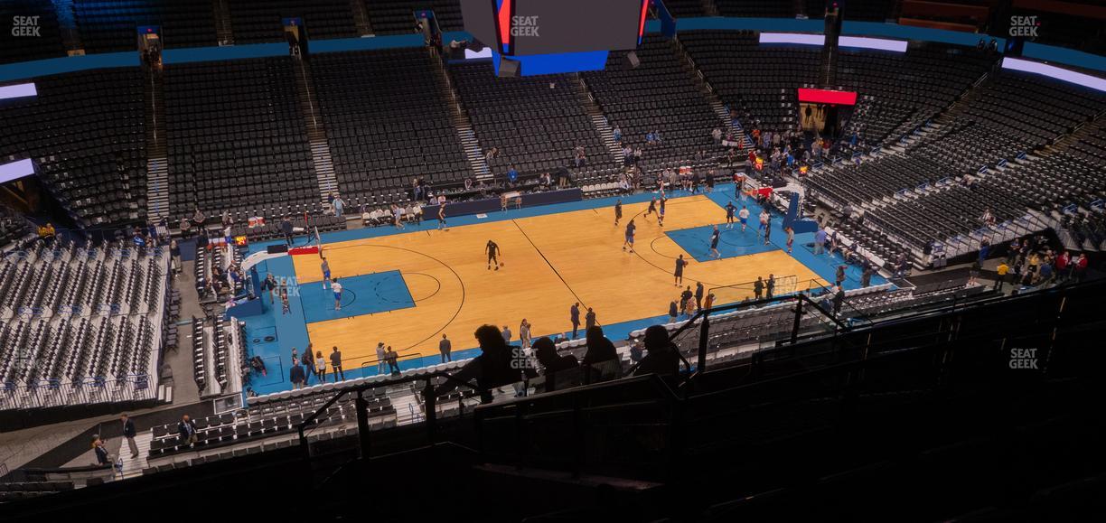 Paycom Center - Section 310 Seat View