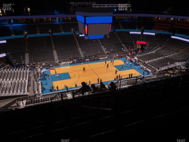 Paycom Center - Section 310 Seat View