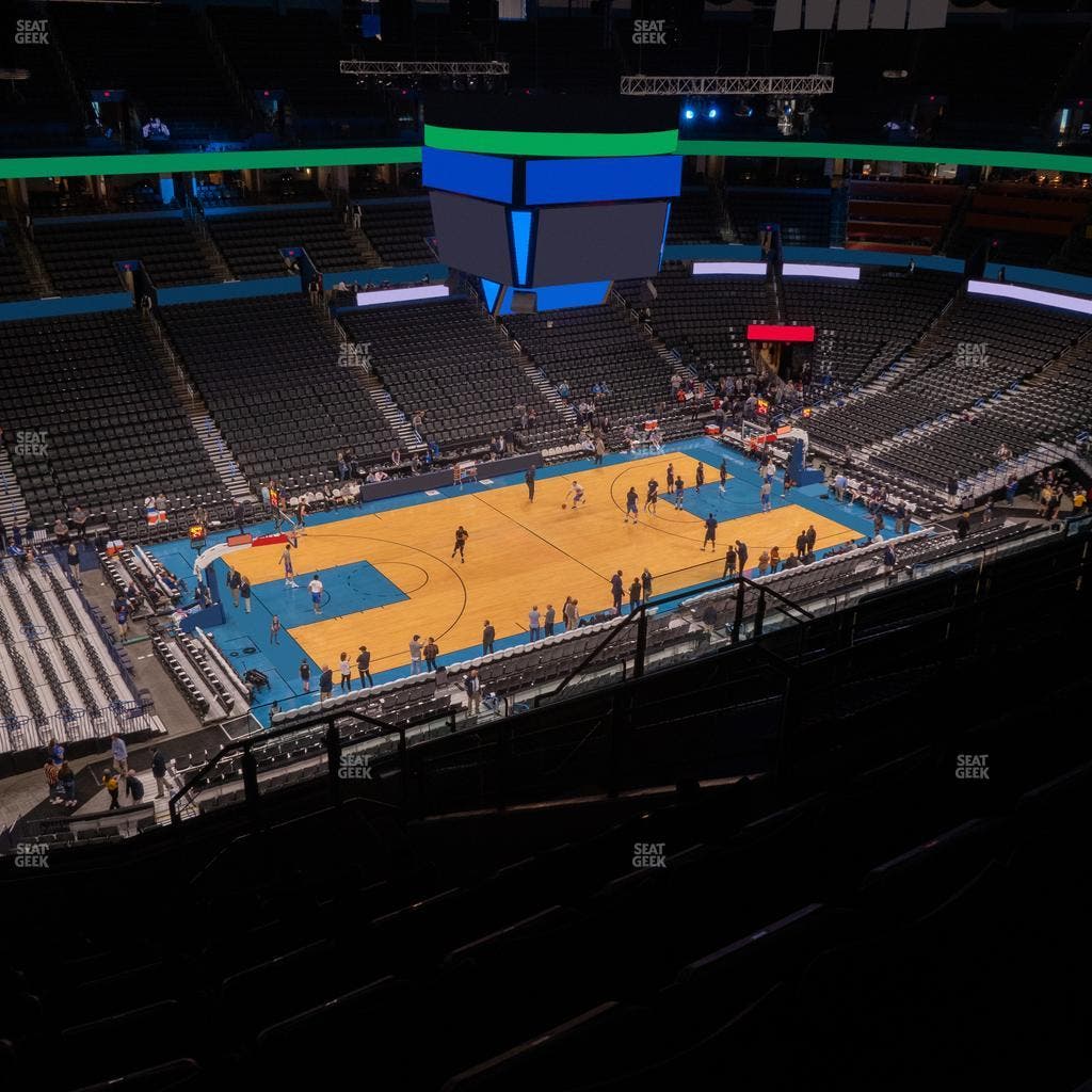 Paycom Center - Section 311 Seat View