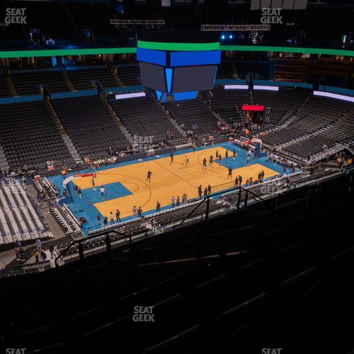 Paycom Center - Section 311 Seat View