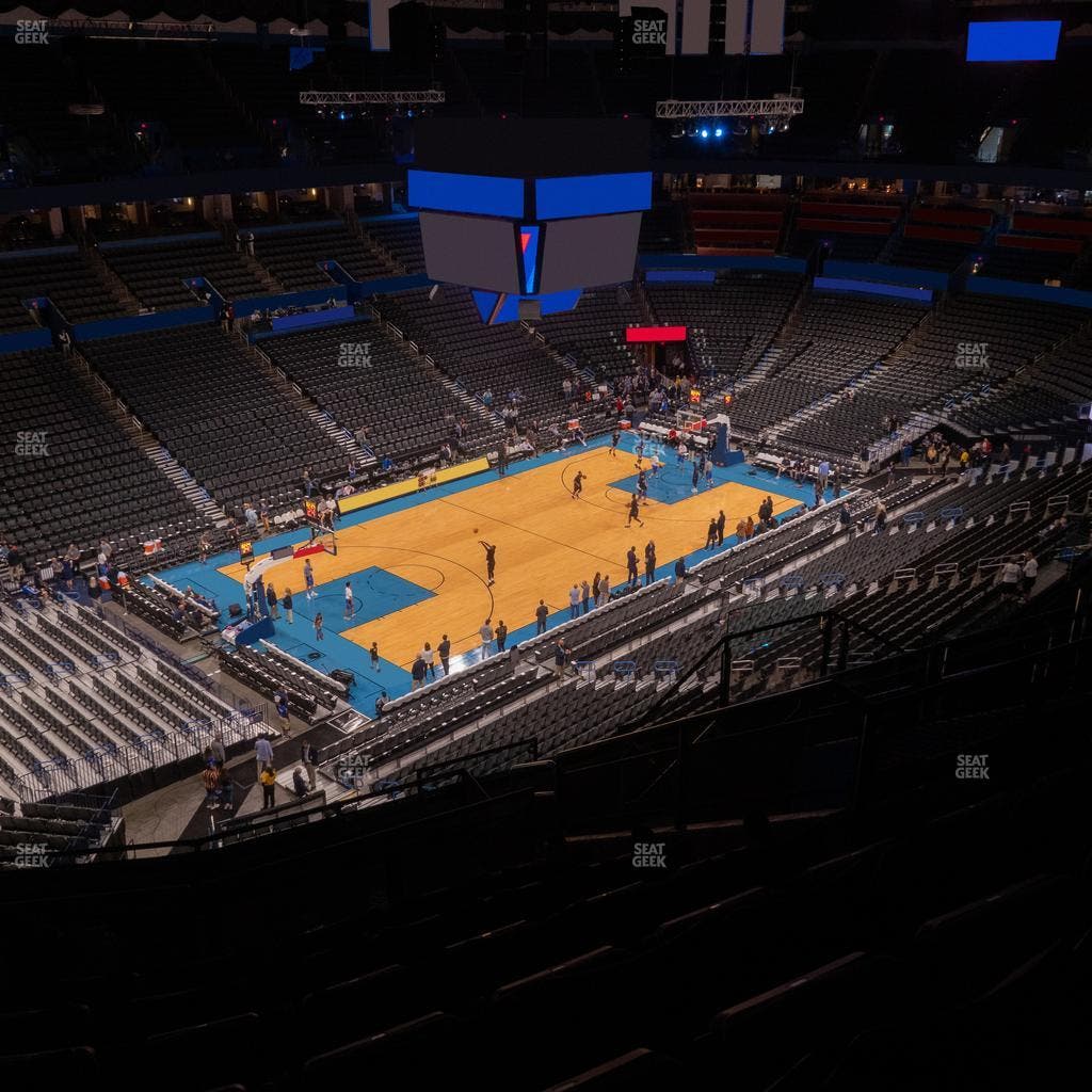 Paycom Center - Section 312 Seat View