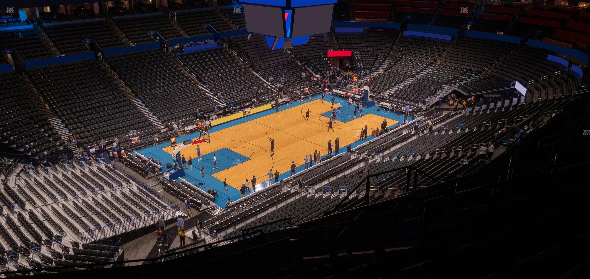 Paycom Center - Section 312 Seat View