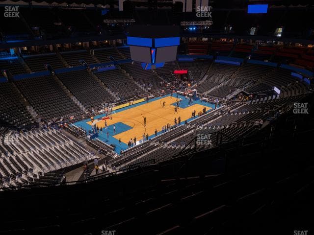 Paycom Center - Section 312 Seat View