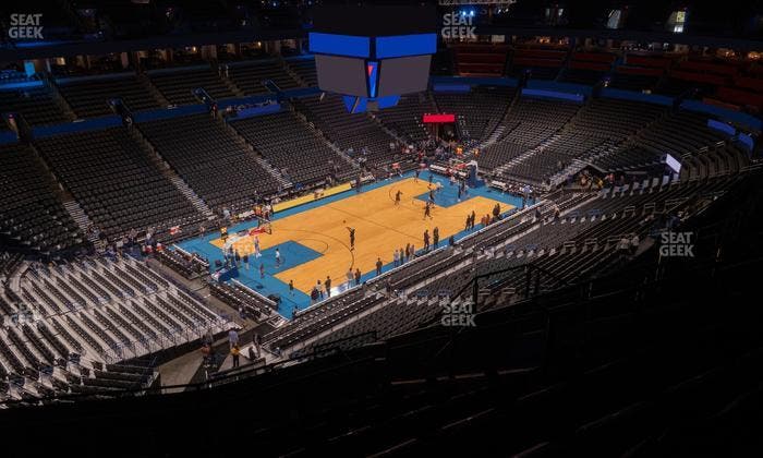 Paycom Center - Section 312 Seat View
