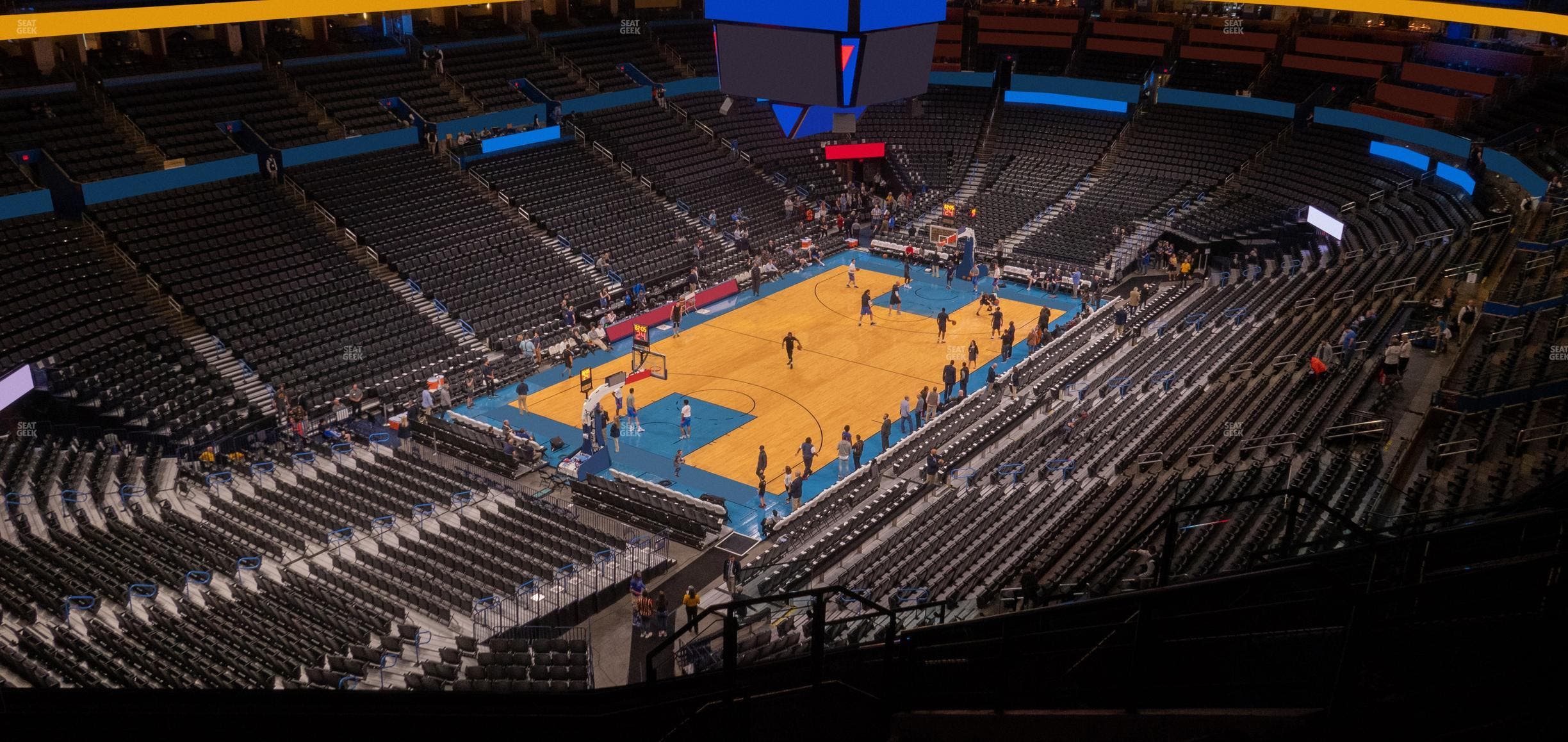Paycom Center - Section 313 Seat View