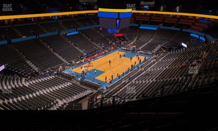 Paycom Center - Section 313 Seat View