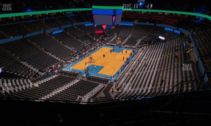 Paycom Center - Section 314 Seat View
