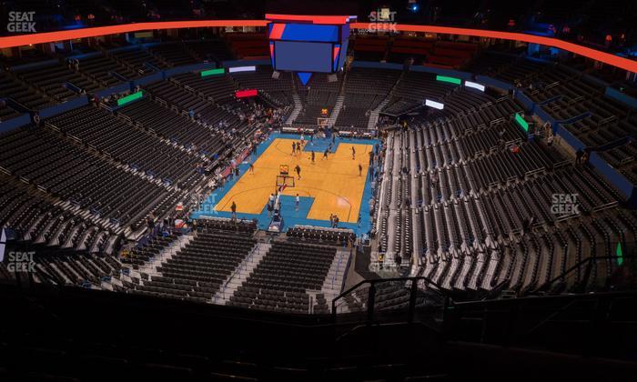 Paycom Center - Section 315 Seat View