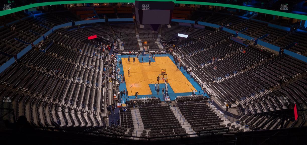 Paycom Center - Section 317 Seat View
