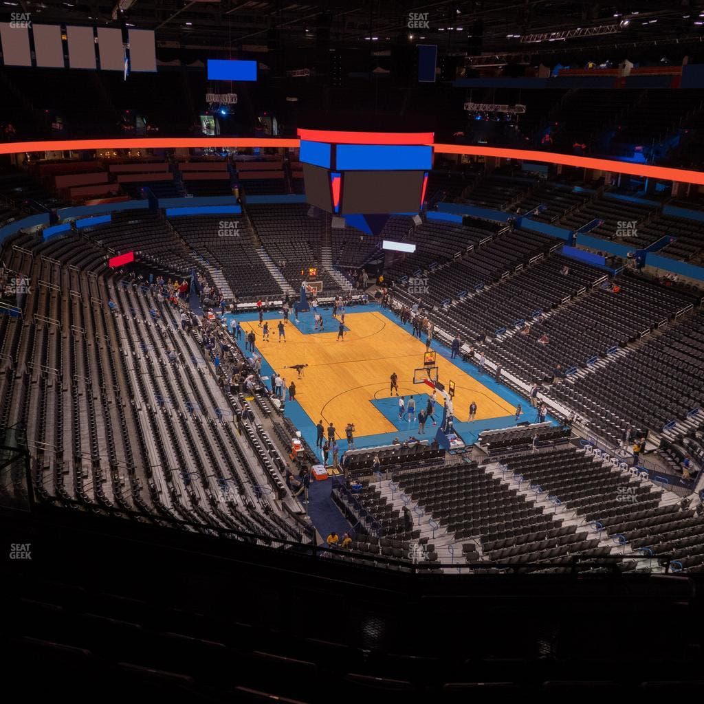 Paycom Center - Section 318 Seat View