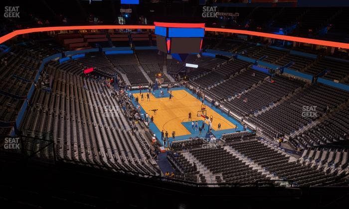 Paycom Center - Section 318 Seat View