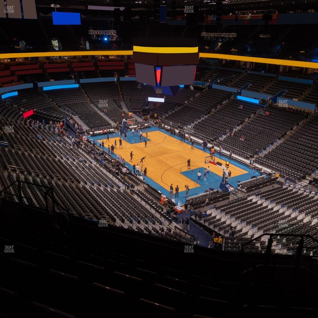 Paycom Center - Section 319 Seat View