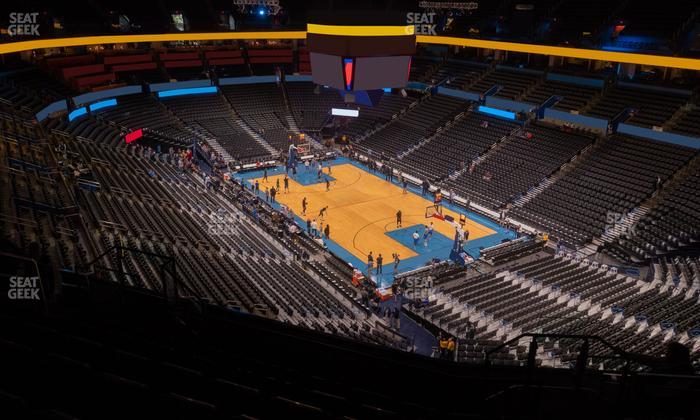 Paycom Center - Section 319 Seat View