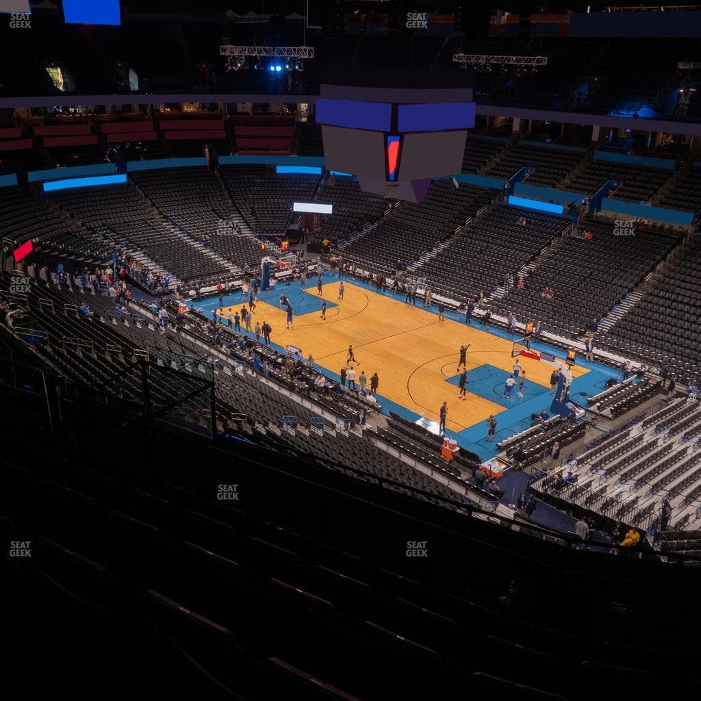 Paycom Center - Section 320 Seat View
