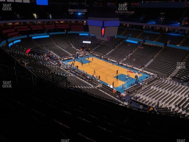 Paycom Center - Section 320 Seat View