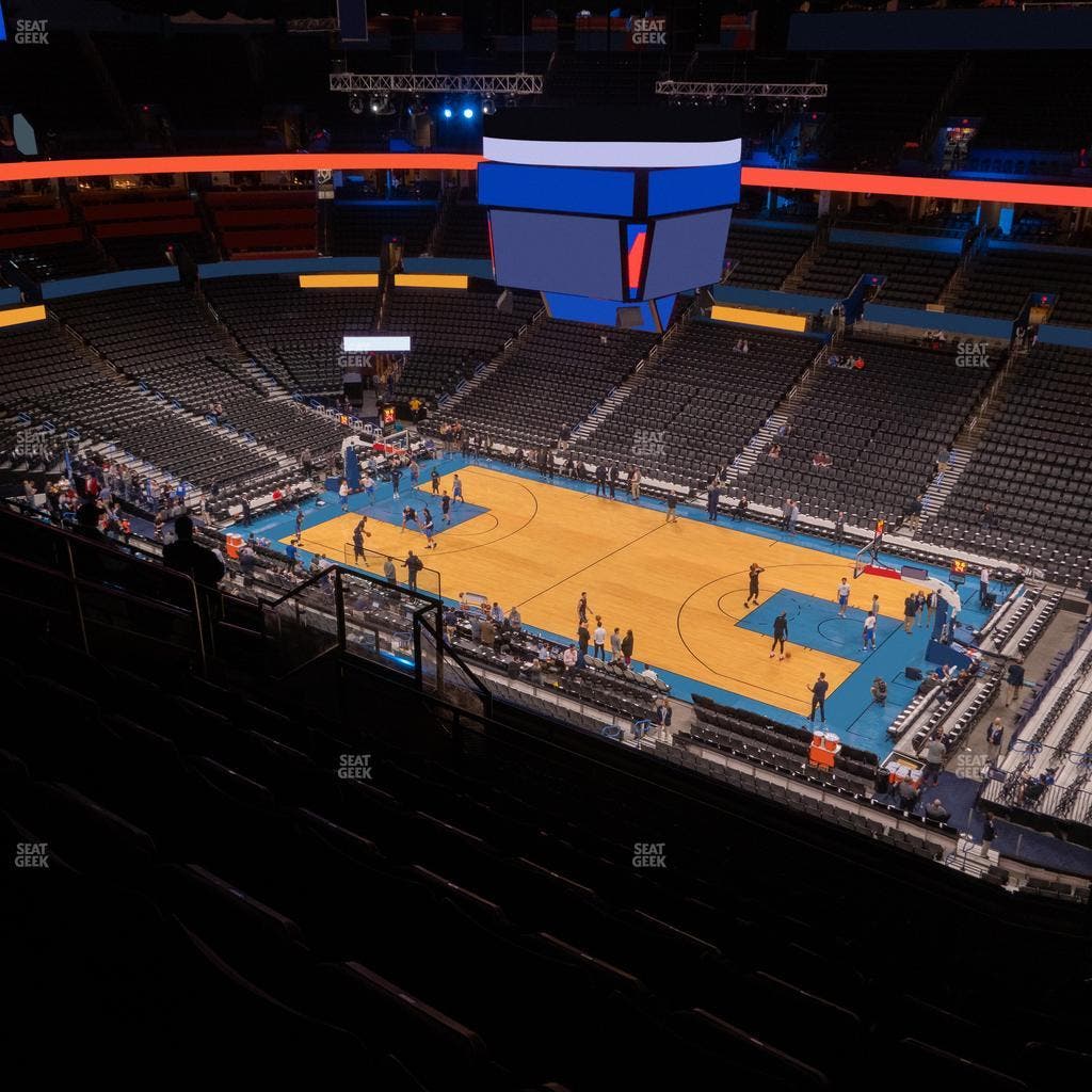 Paycom Center - Section 321 Seat View