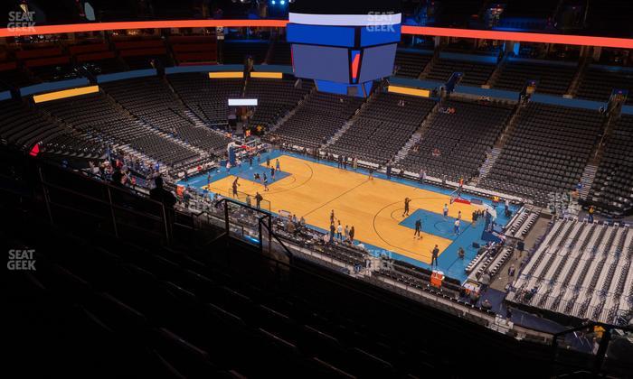 Paycom Center - Section 321 Seat View