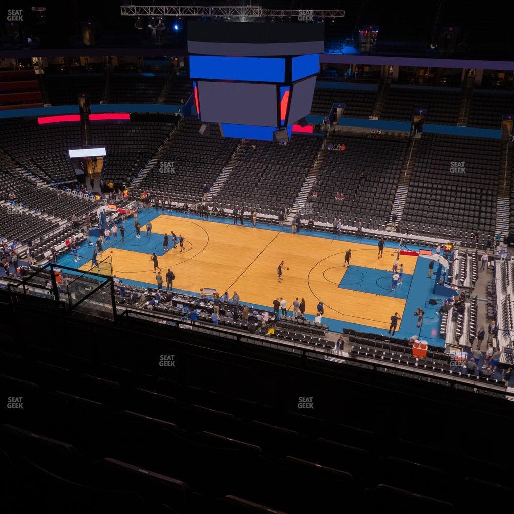 Paycom Center - Section 322 Seat View