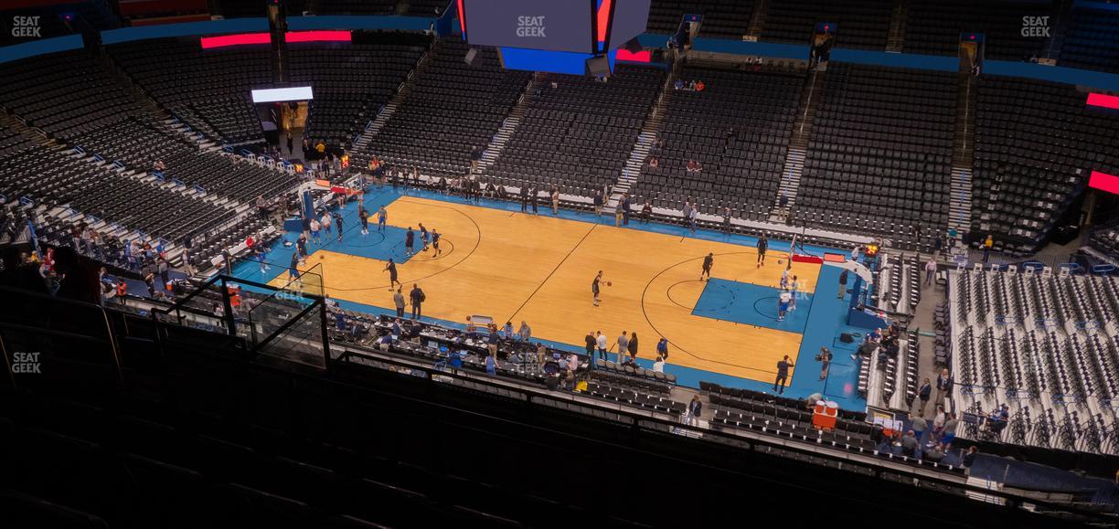 Paycom Center - Section 322 Seat View