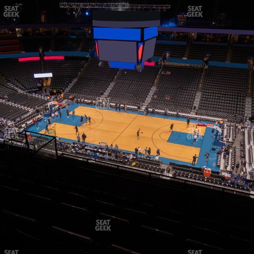 Paycom Center - Section 322 Seat View
