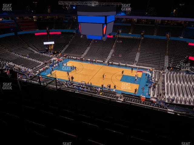 Paycom Center - Section 322 Seat View