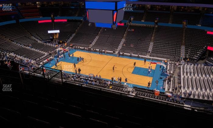 Paycom Center - Section 322 Seat View
