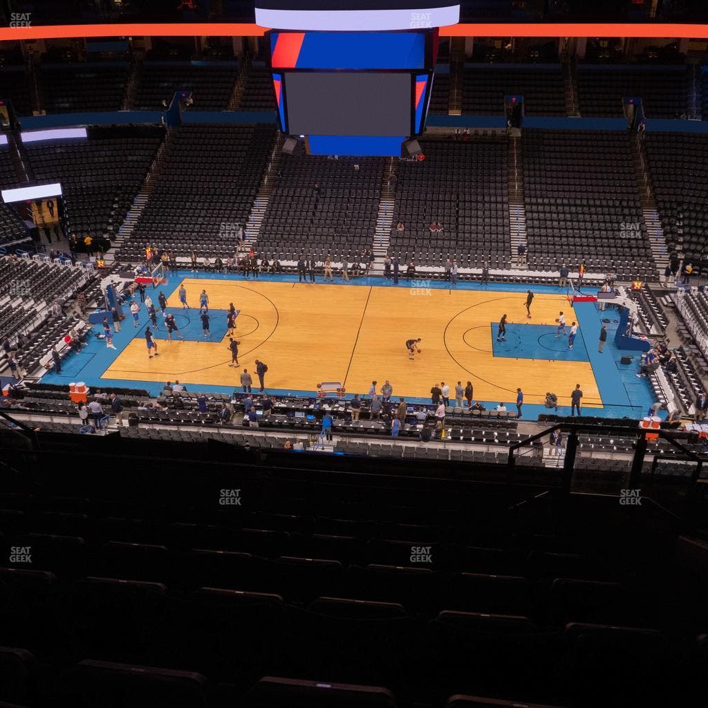 Paycom Center - Section 323 Seat View