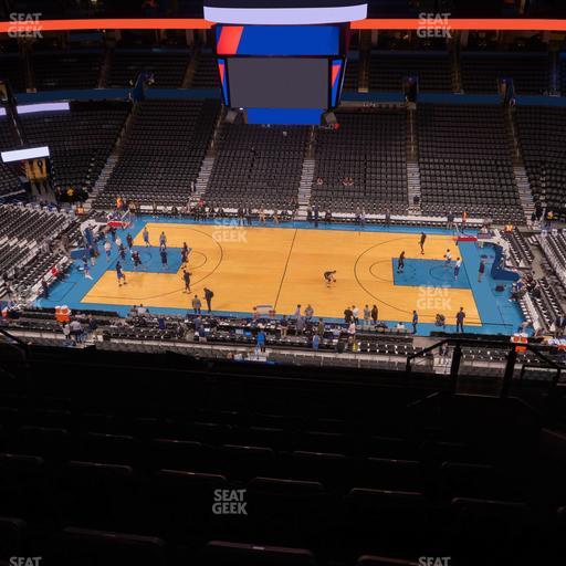 Paycom Center - Section 323 Seat View