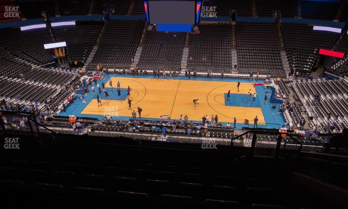 Paycom Center - Section 323 Seat View