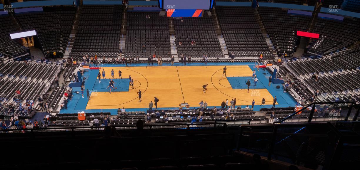 Paycom Center - Section 324 Seat View