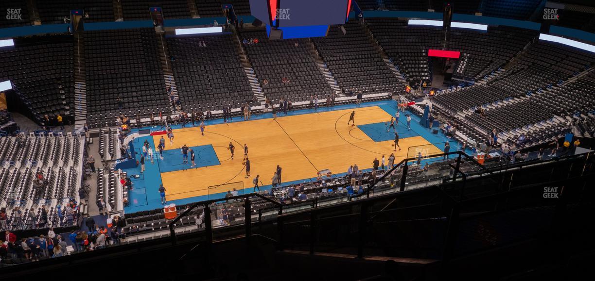 Paycom Center - Section 325 Seat View