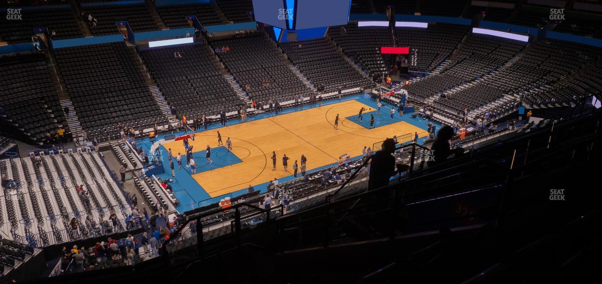Paycom Center - Section 326 Seat View