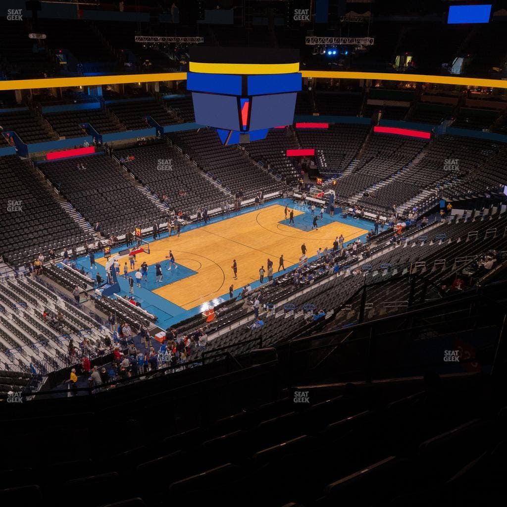 Paycom Center - Section 327 Seat View