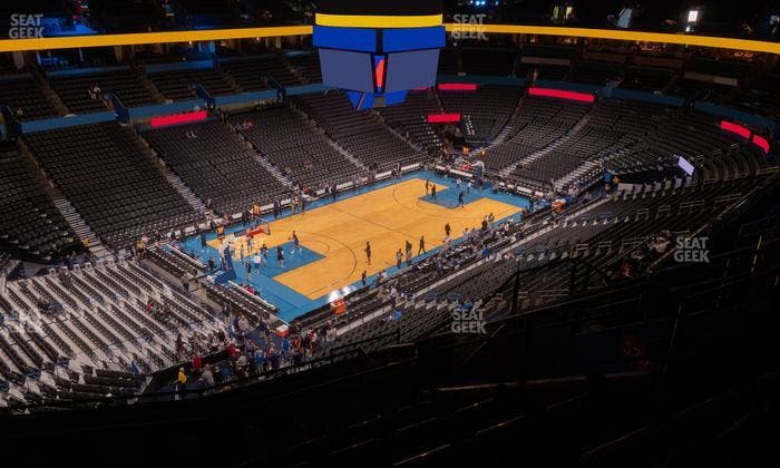 Paycom Center - Section 327 Seat View