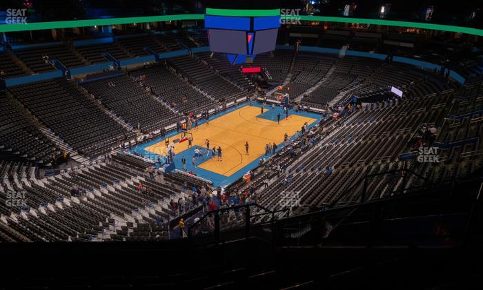 Paycom Center - Section 328 Seat View