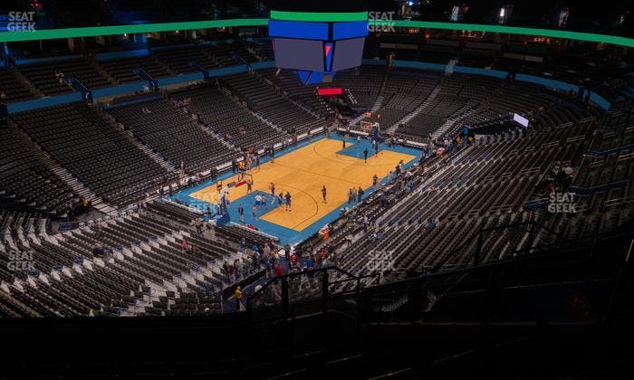 Paycom Center - Section 328 Seat View
