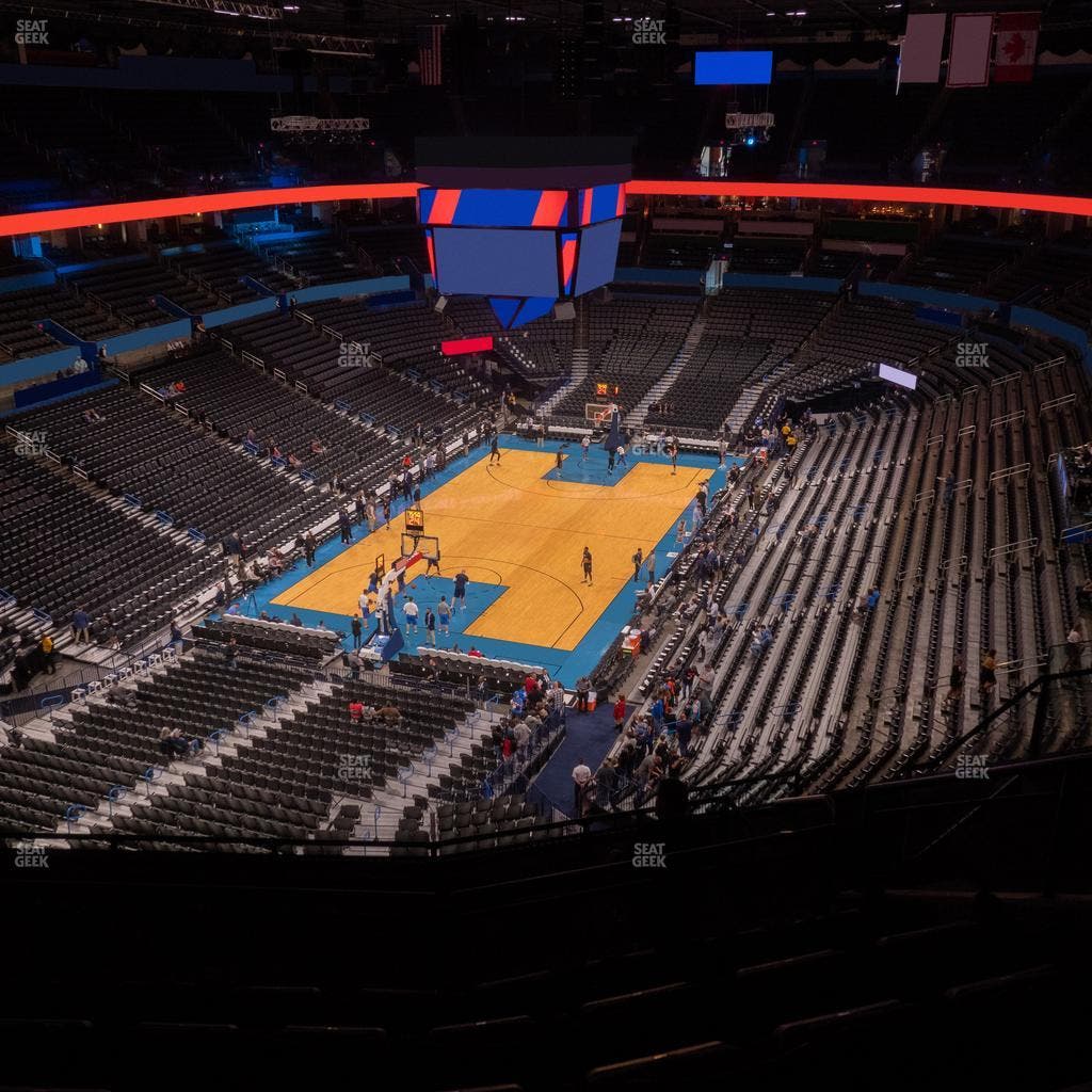 Paycom Center - Section 329 Seat View