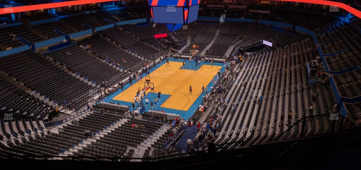 Paycom Center - Section 329 Seat View