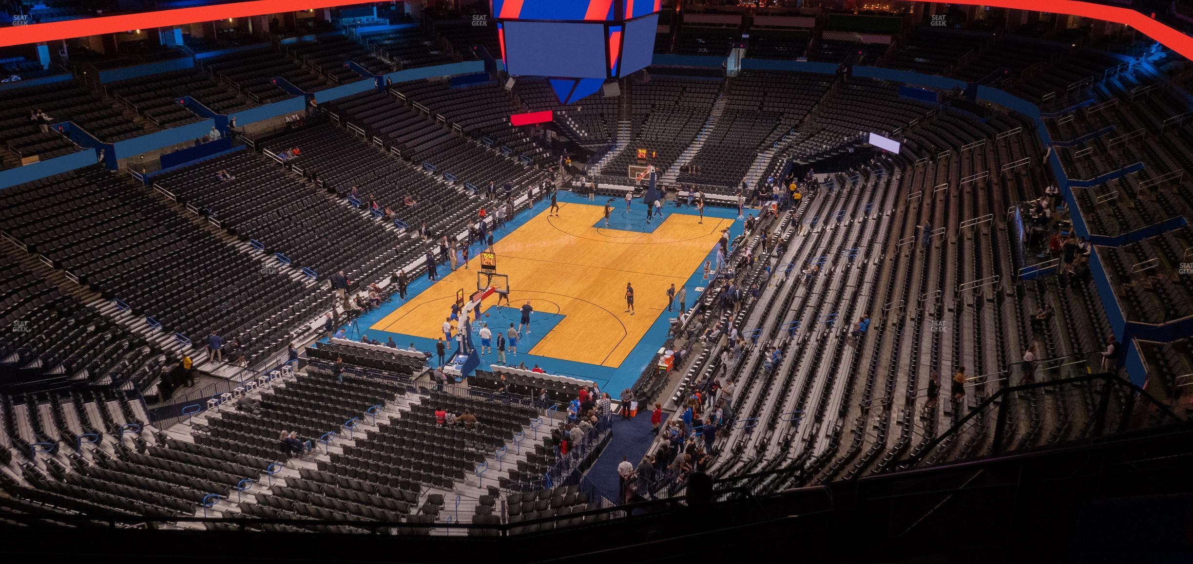 Paycom Center - Section 329 Seat View